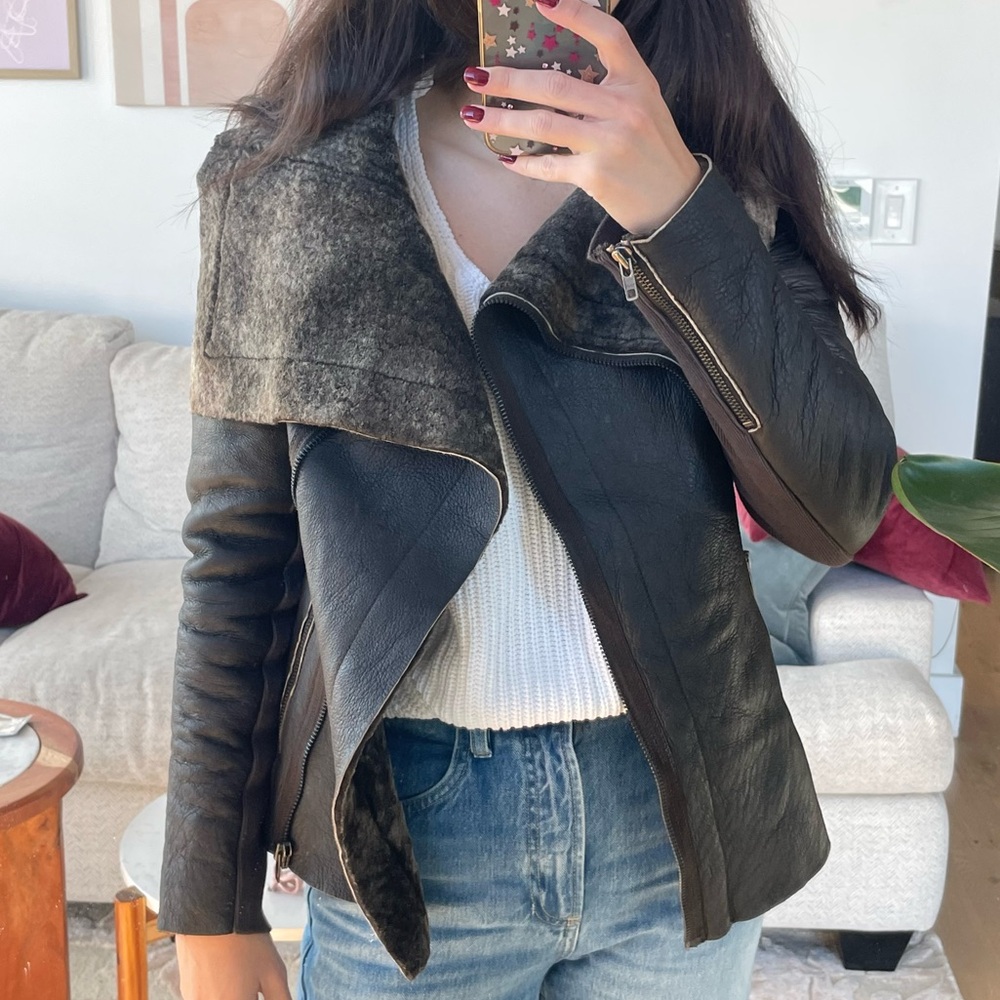 Real Shearling Jacket Muubaa